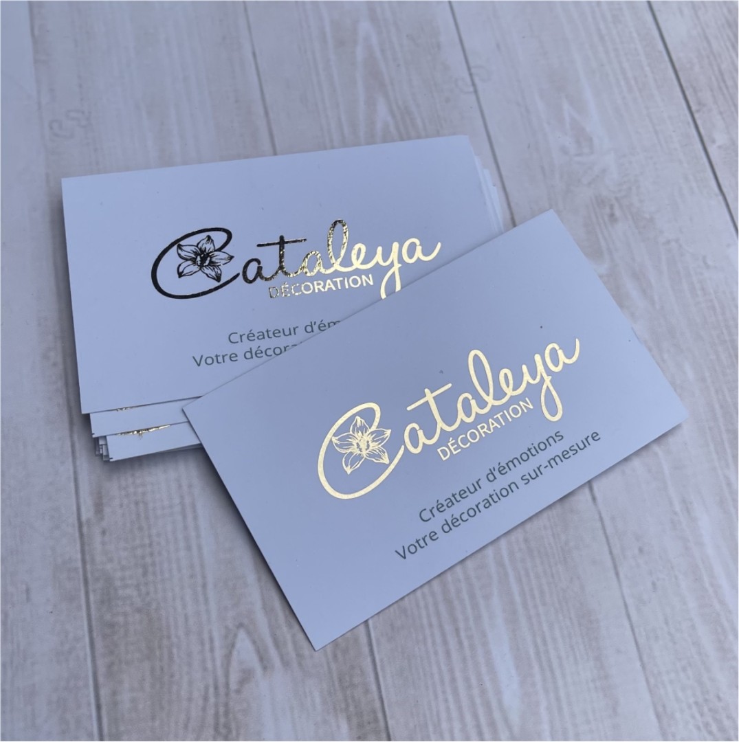 Premium Gold Foil Visiting Card