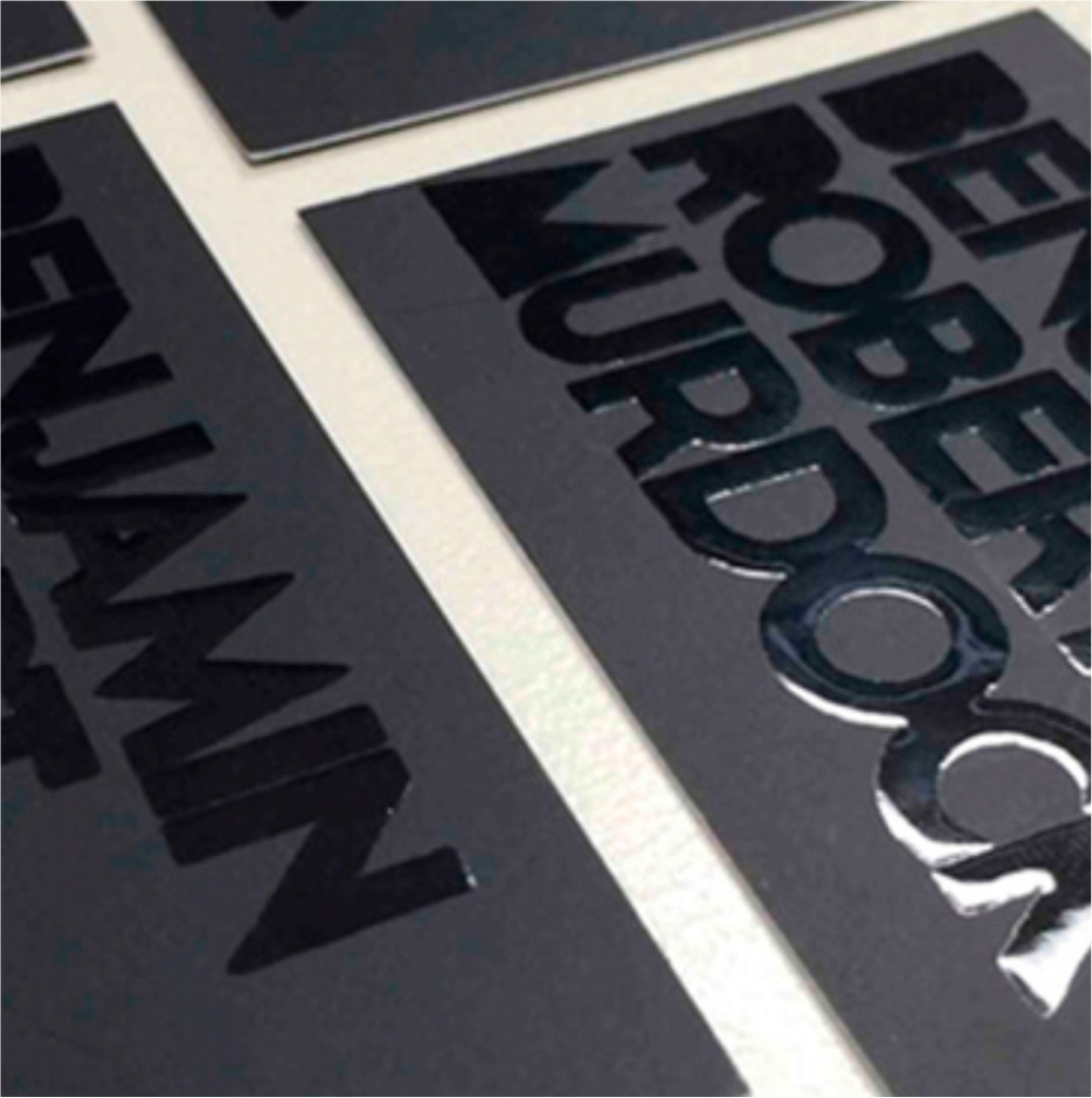 Spot UV Stickers
