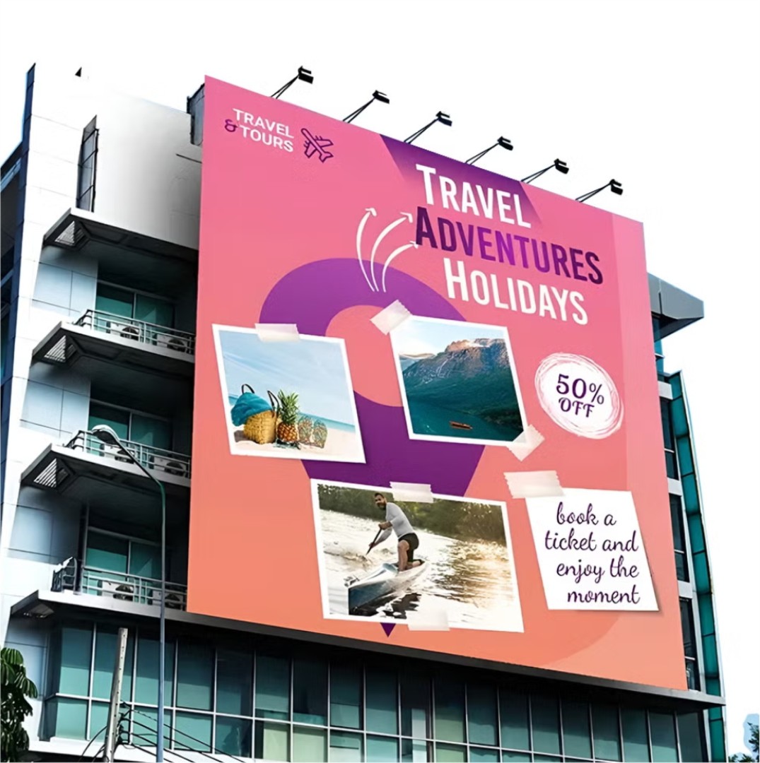 Large Banners Or Hoarding