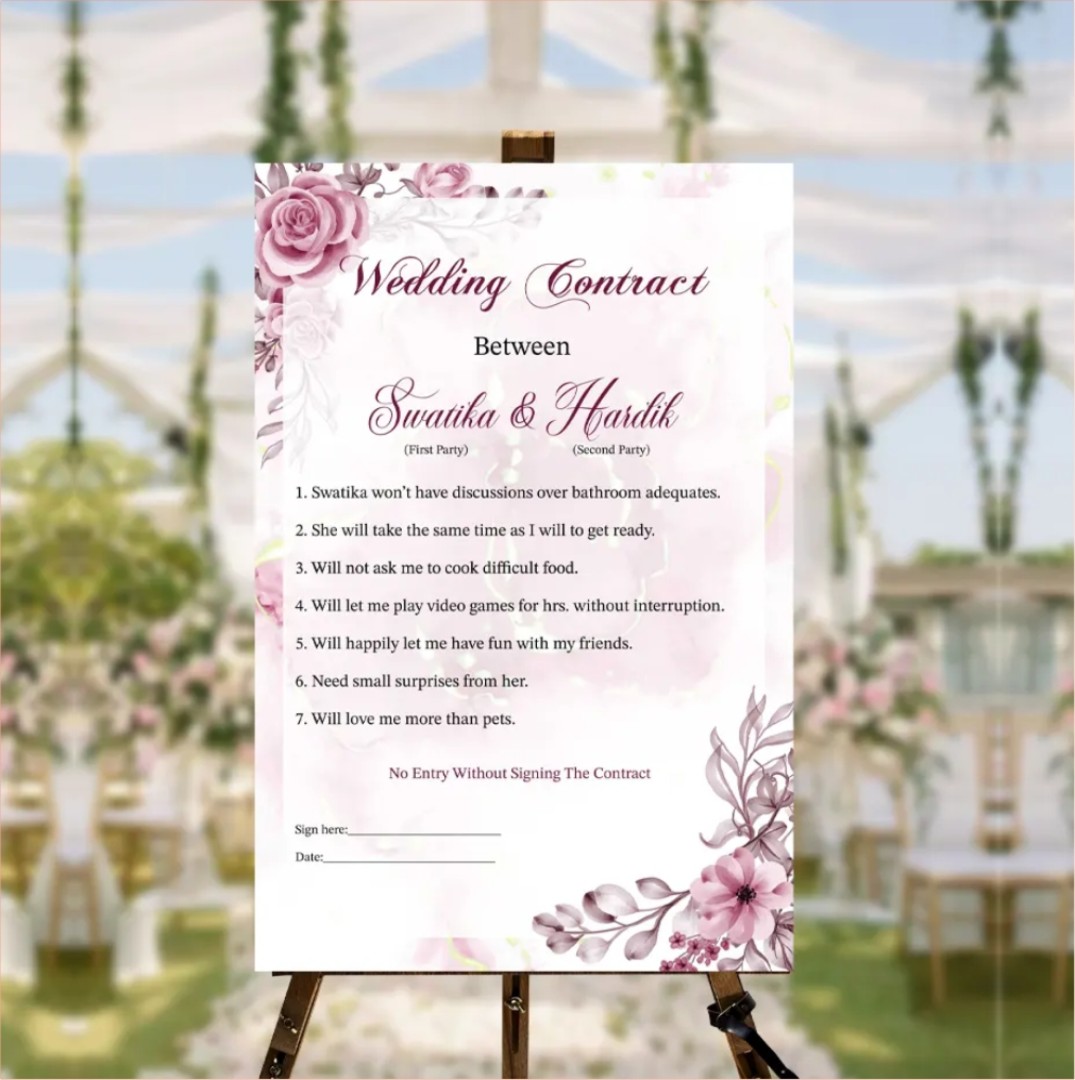 Wedding Contact