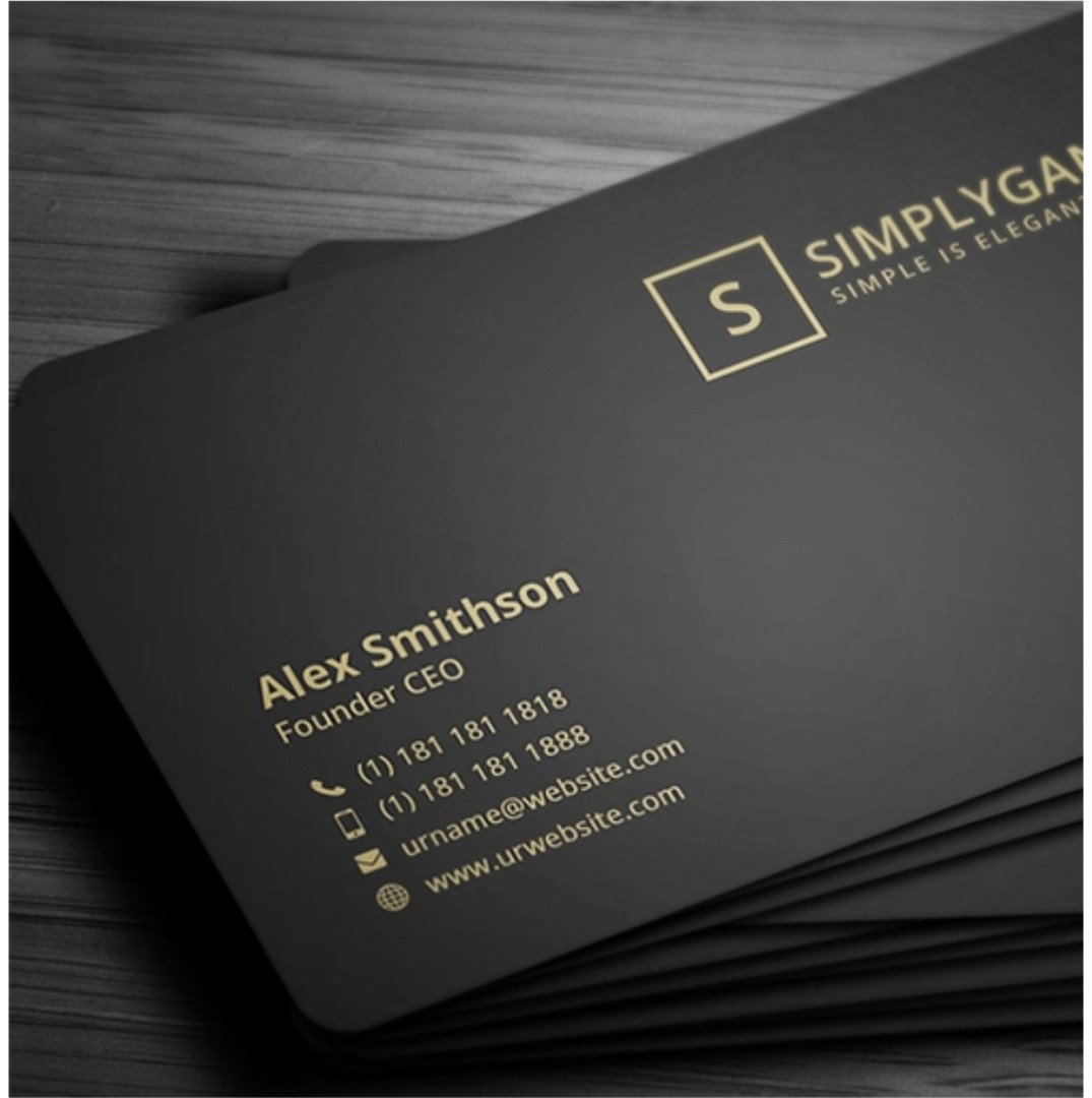 Matte 300 GSM Visiting Cards