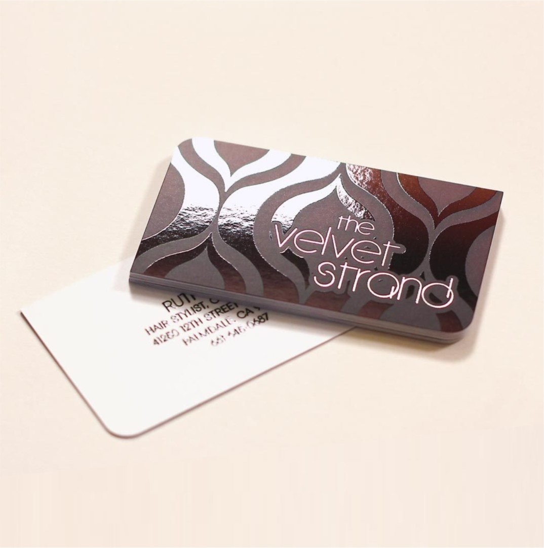 Velvet UV 500 GSM Visiting Cards